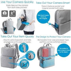 Camera backpack